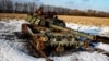Знищений на Харківщині російський танк, архівне фото