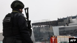 "Крокус Сити Холл" концерттик залы кол салуудан кийин, 22-март, 2024-жыл. 