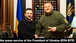 Валерий Залужный и Владимир Зеленский, 8 февраля 2024 г.