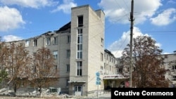 Наслідки удару по лікарні, Берислав, Херсонська область, 5 жовтня 2023 року, ілюстративне фото