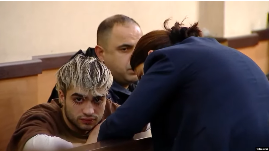 Лазаре Григориадис в зале суда