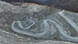 Serbia, Bor --The mine owned by the Chinese firm Serbia Zijin Copper February 14, 2024