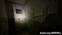 Адна з падвальных камэр у Херсонскім аддзеле міліцыі