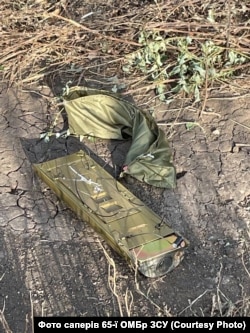 Російська міна ПТМ-4, фото саперів 65-ї бригади ЗСУ