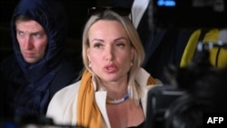 Бывшая сотрудница Первого канала Марина Овсянникова 
