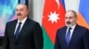 RUSSIA - Azerbaijan's President Ilham Aliyev (L) and Armenia's Prime Minister Nikol Pashinian attend a an informal CIS summit in St. Petersburg, December 26, 2022.