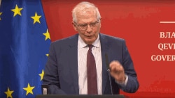 Високиот претставник на Европската унија Жозеп Борел во Скопје, 14.03.2022.