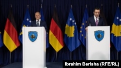 Германскиот канцелар Олаф Шолц денеска во Приштина