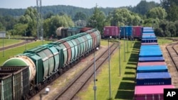 Железнодорожное сообщение между Россией и Литвой (архивное фото)