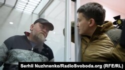 Рубана (л) і Савченко (п) підозрюють у підготовці терактів