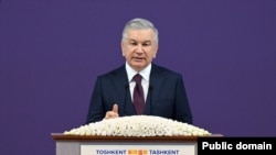 Президент Узбекистана Шавкат Мирзиёев на Ташкентском международном инвестиционном форуме