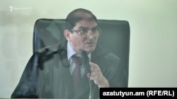 «Սասնա ծռեր» խմբի գործով դատավոր Արտուշ Գաբրիելյան, Երևան, 27-ը հուլիսի, 2017 թ․ 
