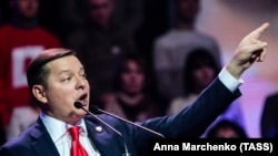 Кандидат на посаду президента України Олег Ляшко