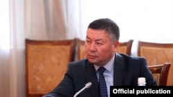 Kyrgyzstan Kanatbek Isaev. MP, member of Parliament (Jogorku Kenesh).