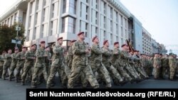Pепетиція урочистостей з нагоди 28-ї річниці Незалежності України, Київ, 22 серпня 2019 року