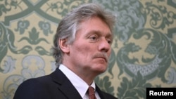 Russia - Kremlin spokesman Dmitry Peskov attends a meeting between Russian President Vladimir Putin and Tajik President Emomali Rahmon in Moscow, November 21, 2023.