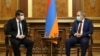 Armenia - Prime Minister Nikol Pashinian meets with Karabakh President Ara Harutyunian, April 8, 2021