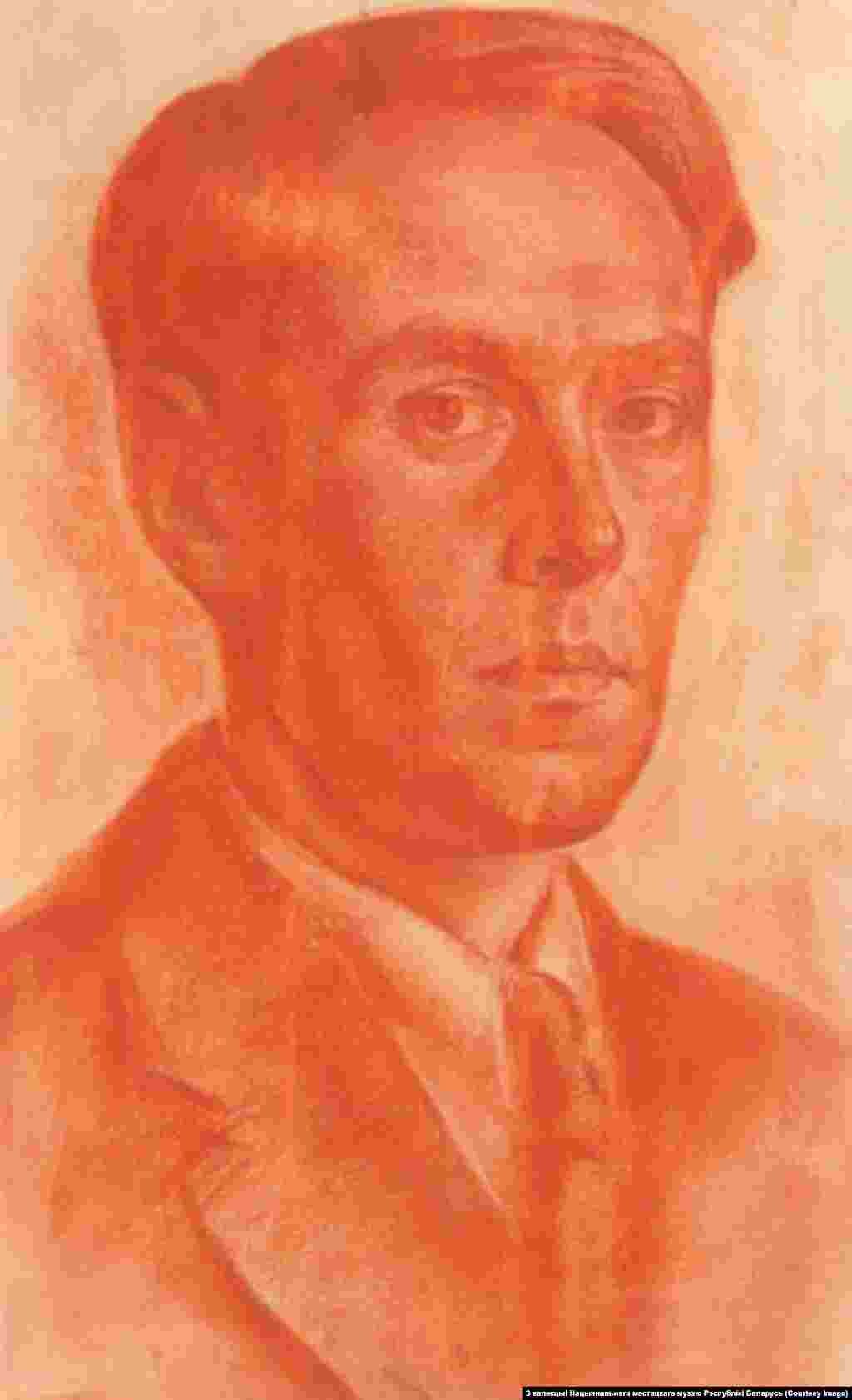Міхась Сеўрук. Аўтапартрэт. 1941