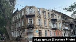 Russiýanyň 10-njy iýunda Odessa uran zarbalarynyň netijeleri.