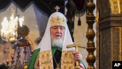 Մոսկվայի և Համայն Ռուսիո պատրիարք Կիրիլը: 