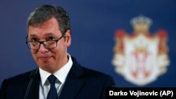 Српскиот претседател Александар Вучиќ