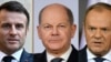 Це перша зустріч лідерів Веймарського трикутника, відколи Дональд Туск знову став прем’єр-міністром Польщі