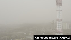 Пильова буря в Києві, 16 квітня 2020 року