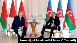 Բելառուսի նախագահ Ալեքսանդր Լուկաշենկոն և Ադրբեջանի նախագահ Իլհամ Ալիևը, արխիվ