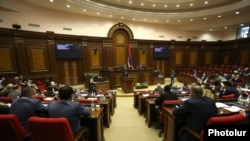 Armenia - A session of the National Assembly, Yerevan,April 13, 2021