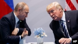 Владимир Путин и Дональд Трамп