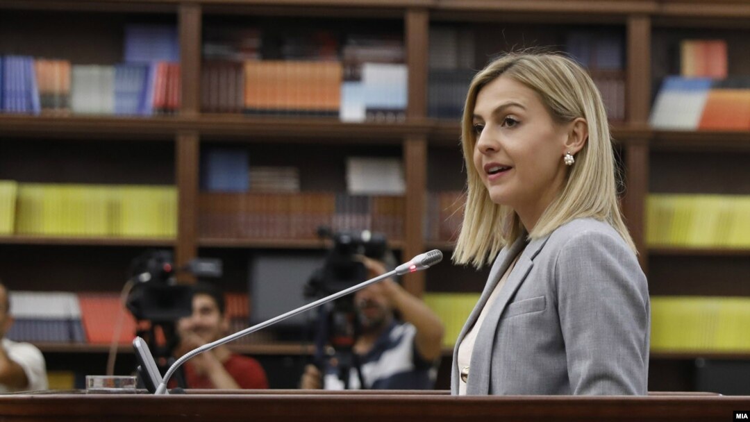 Министерката за финансии Нина Ангеловска