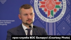 Прэс-сакратар Міністэрства замежных спраў Беларусі Анатоль Глаз