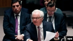 Постоянный представитель России при ООН Витали Чуркин 