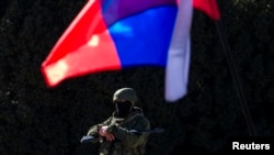 Ҳарбиёни Русия дар Қрими Украина
