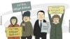Карикатура Євгенії Олійник