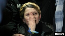 Юлия Тимошенко түрмөдөн чыкты