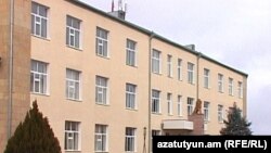 Լեռնային Ղարաբաղի պաշտպանության նախարարության շենքը Ստեփանակերտում
