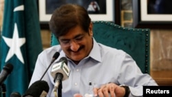 د سیند اعلی وزیر سید مراد علي شاه