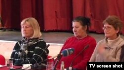 Ema Čekić, Milka Kovačević i Mladenka Mikulić 