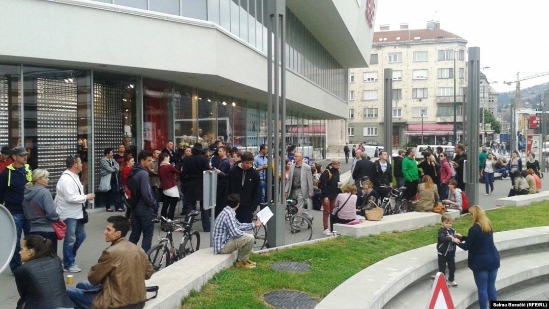 Današnje okupljanje u sarajevu