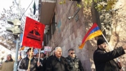 «Հանուն Հայաստան պետության» ճակատը երթ անցկացրեց «Ազատություն քաղբանտարկյալներին» կարգախոսով
