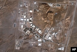 Această imagine din satelit furnizată de Maxar Technologies arată instalația nucleară Natanz din Iran pe 24 ianuarie 2025.