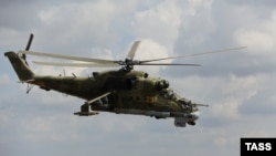 Російський гелікоптер Мі-24, фото ілюстративне