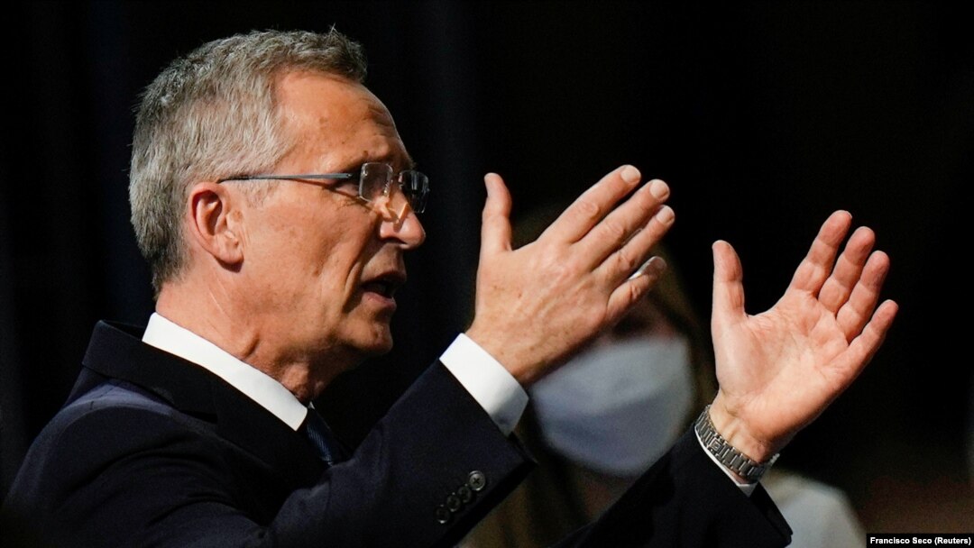 Secretarul general al NATO, Jens Stoltenberg, a susținut o conferință de presă înaintea summitului NATO de la sediul Alianței.
