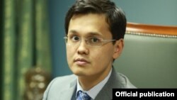 Цифрлық даму, инновация және аэроғарыш өнеркәсібі министрі Бағдат Мусин.
