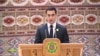 Serdar Berdimuhamedow. Türkmenistanyň "Altyn Asyr" telekanalyndan alnan surat