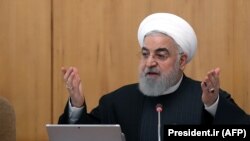 Хасан Роухани выступает в правительстве Ирана, 15 января 2020 года