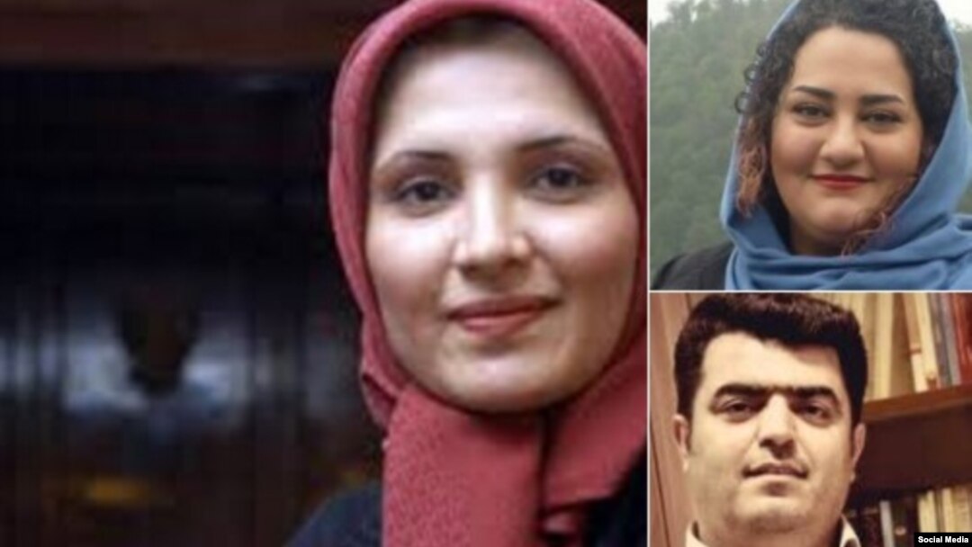 هنگامه شهیدی (چپ)، آتنا دائمی و اسماعیل عبدی
منبع: @madyar 