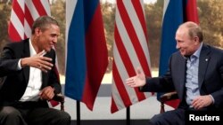Обама менен Путиндин кездешүүсү. 17-июнь, 2013-жыл. 
