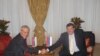 Boris Tadić i Milorad Dodik u Banjaluci